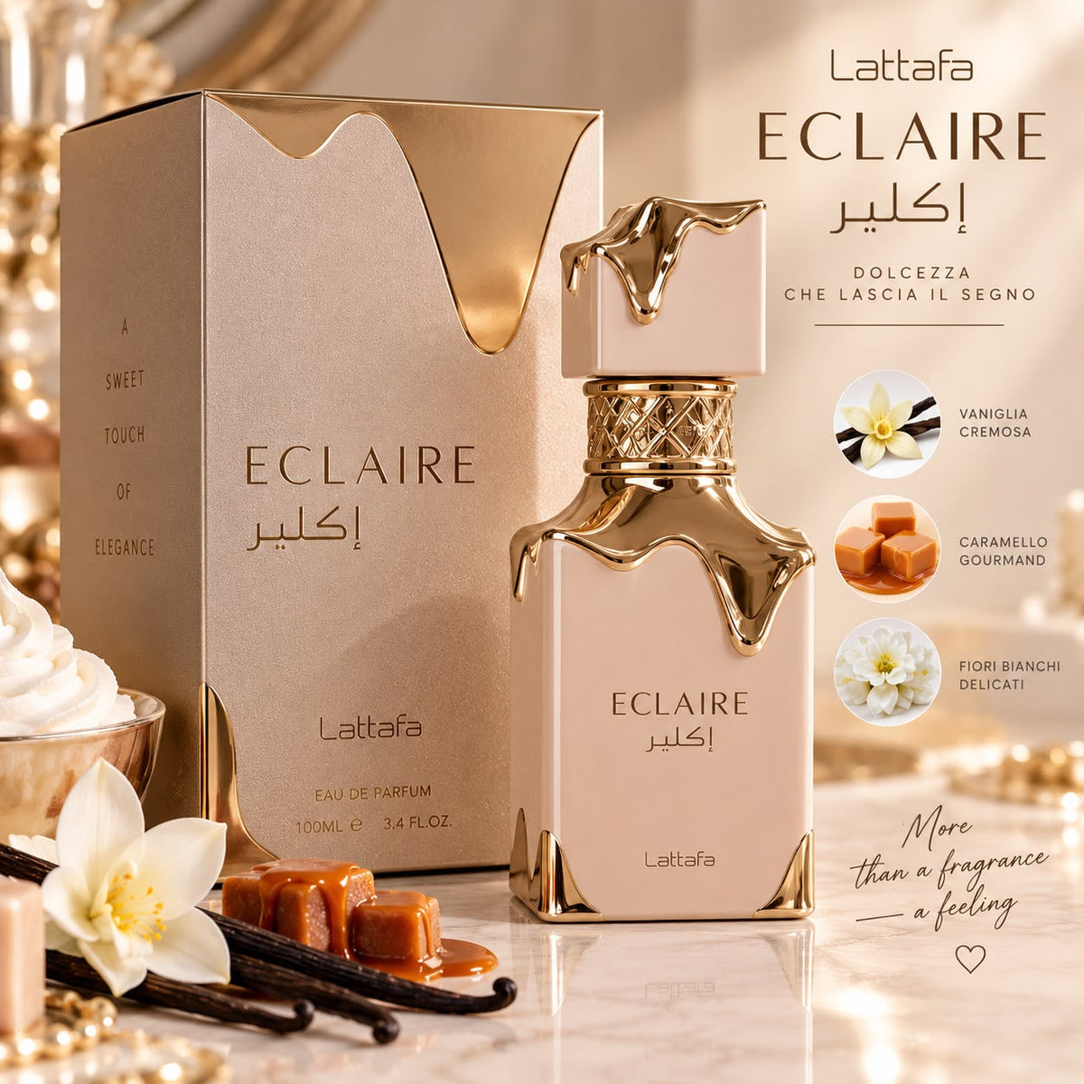 LATTAFA ECLAIRE EAU DE PARFUM 100ML