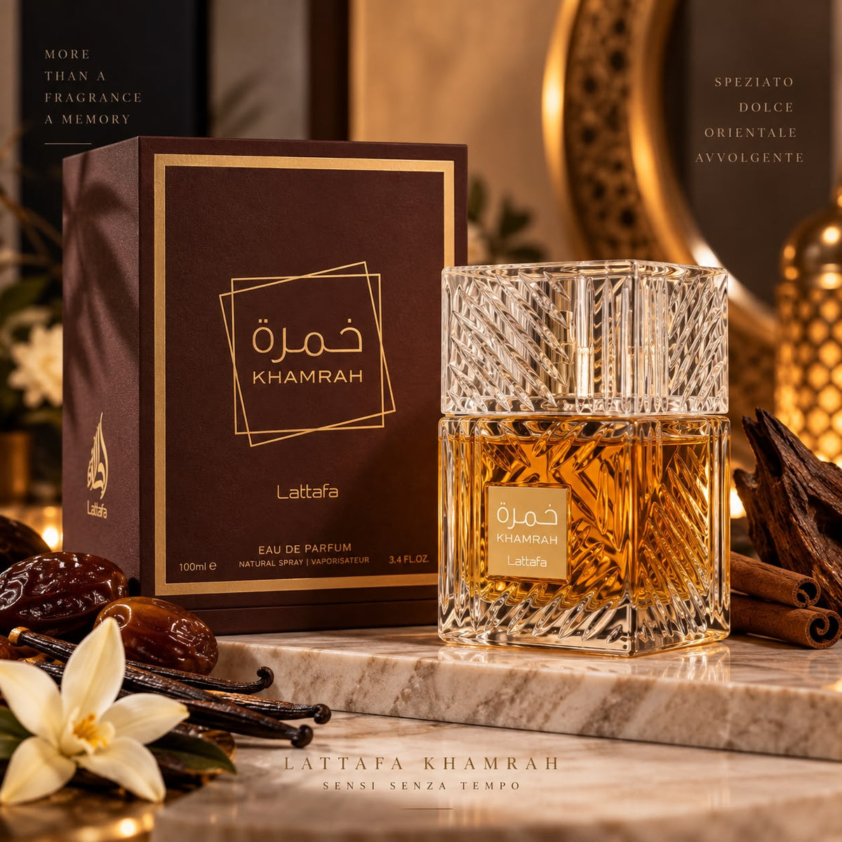 LATTAFA KHAMRA EAU DE PARFUM 100ML