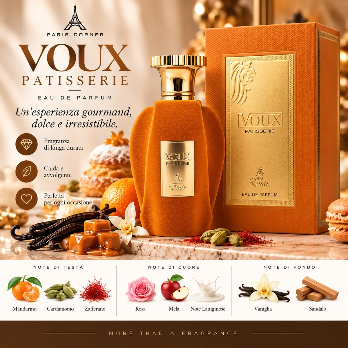 PARIS CORNER VOUX PATISSERIE EAU DE PARFUM 100ML